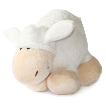 SP Plüsch Schaf mit Squeeker, 20cm beige