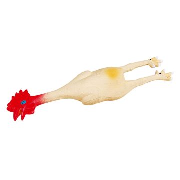 swisspet Latexhuhn mit Quietsch, L=43cm