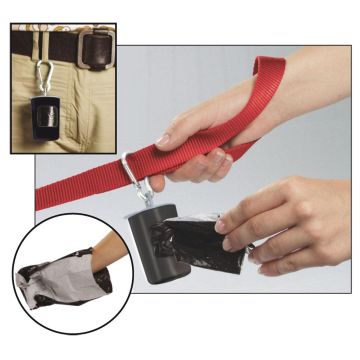 Poop-Bag, Anhänger mit Kotbeutel 20er