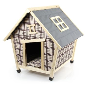 Hundehütte Doggys-Home 81x77x86cm