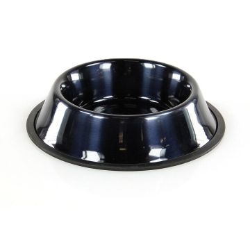 Edelstahlnapf Twillight 0.45l schwarz