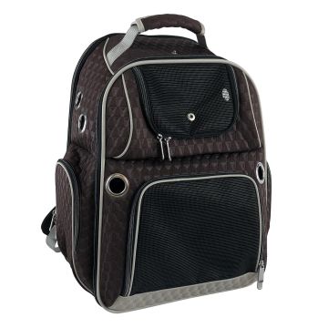 swisspet H.&K.rucksack Magne braun