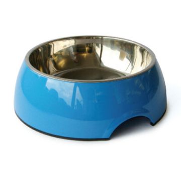 Melamin Napf rund S, D=14cm blau