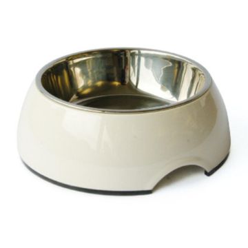 Melamin Napf rund M D=17.5cm, weiss