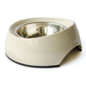 Melamin Napf mit hohem Rand, S, weiss