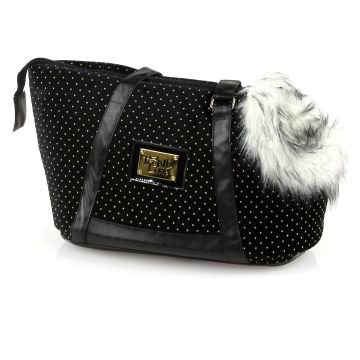 TrendLine Hundetragtasche Donna, sw