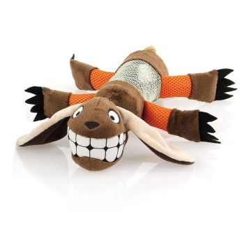 swisspet Hundespielzeug Bottle Dog,braun
