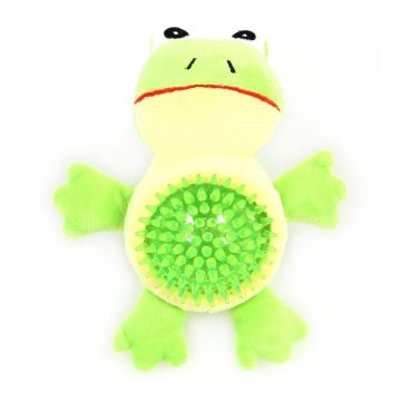 swisspet 2in1-Frosch-Play H=17cm grün