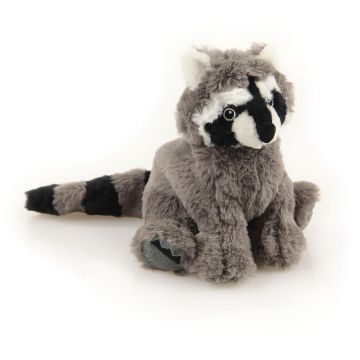 Plüsch-Waschbär ohne Quietsch 40x18x12cm
