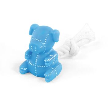 swisspet Puppy-Play Schwein 6cm blau