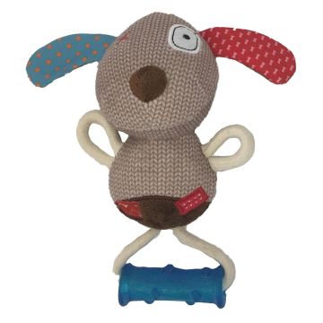 Stuffix Bär mit Quietscher L=14x6x20cm