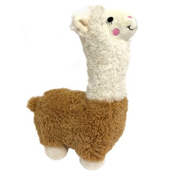 swisspet Hundesp. Plüsch Alpaka h.braun
