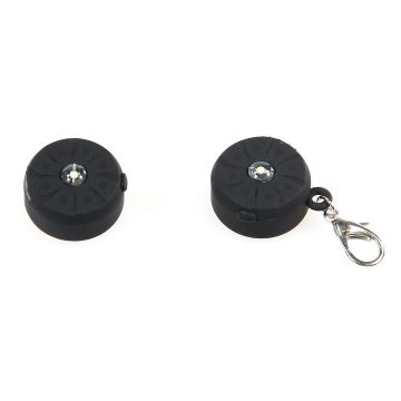 Glitzi-Blinker mit Metallhaken D30mm sw