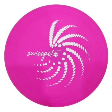 Hundespielzeug Leucht-Frisbee D20cm rosa