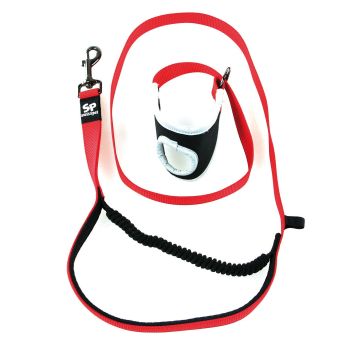 swisspet Handjoggingleine 25mm/150cm rot
