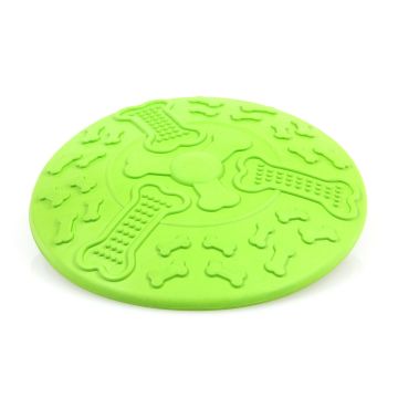 swisspet Flying-Disc Bone D=21cm grün