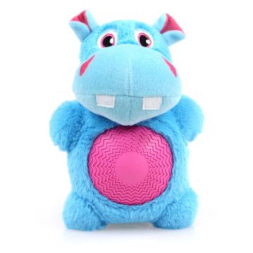 swisspet Plüsch-Hippo Rondo H=20cm blau