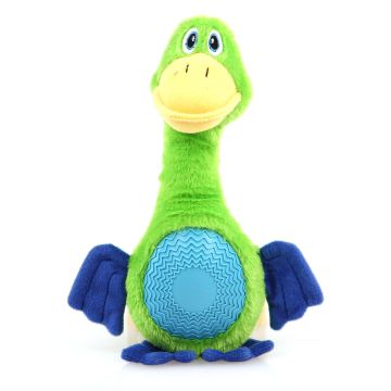 swisspet Plüsch-Ente Duffy H=29cm grün