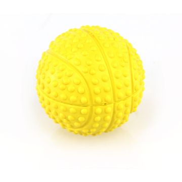 swisspet Miniball mit Noppen gelb