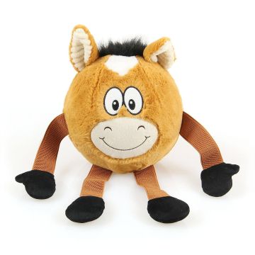 Hundesp. Faceball Plüsch-Pferd D=19cm