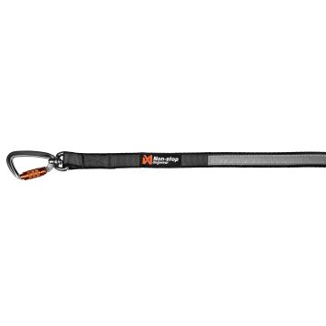 Non-stop Move Leash, black 1.7mx20mm