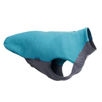 Trail quest fleece pullover, teal, Gr.50