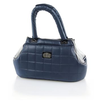 TrendLine Hundetragtasche Snow d.blau