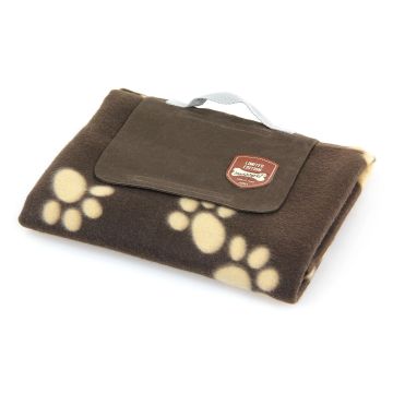 swisspet Reisedecke Plüscher braun