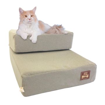 swisspet 2-in-1 Hundetreppe/Liege beige