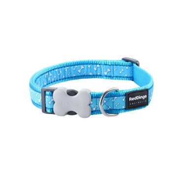 RedDingo Dog Collar Design Turquoise XS