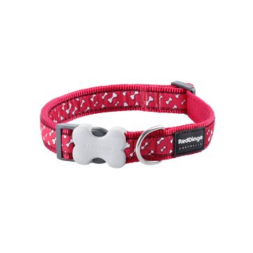 RedDingo Dog Collar Design Red S