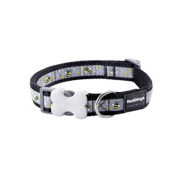 RedDingo Dog Collar Design Black L