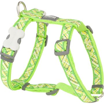 RedDingo Harness Flanno Lime Green M