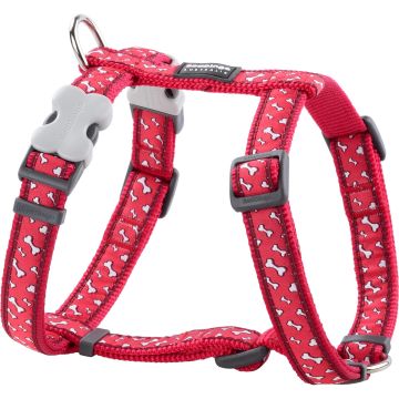 RedDingo Harness Flying Bones Red M