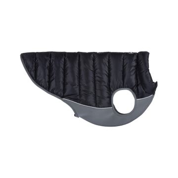RedDingo Puffer jacket Black/Grey 55cm