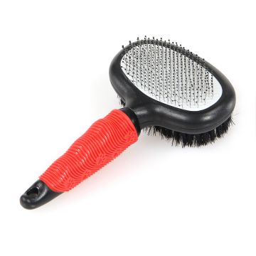 swisspet Care Doppelbürste, oval L=20cm
