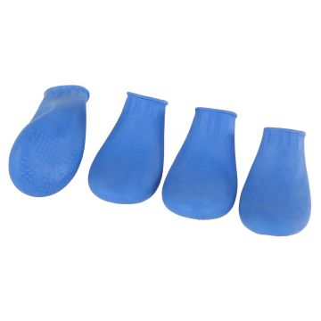 swisspet Hundeschuhe Balu L blau 4Stk.
