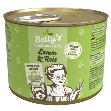 Bettys Landhausküche Lamm&Reis 200g