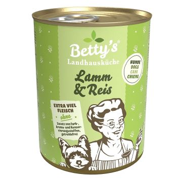 Bettys Landhausküche Lamm&Reis 400g