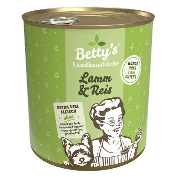 Bettys Landhausküche Lamm&Reis 800g