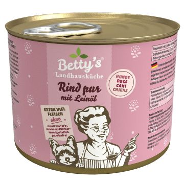 Bettys Landhausküche Rind&Leinöl 200g