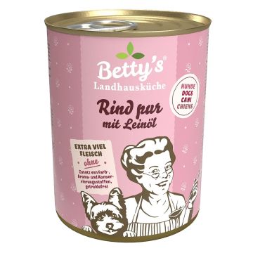 Bettys Landhausküche Rind&Leinöl 400g
