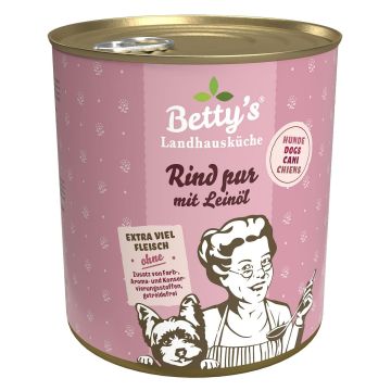 Bettys Landhausküche Rind&Leinöl 800g
