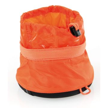 swisspet Reisenapf aus Segeltuch orange