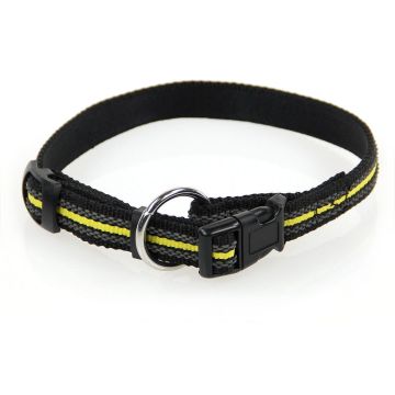 Halsband schwarz, 25mm/42-70cm