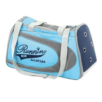 Hund- & Katzen-Tragtasche Allstars blau