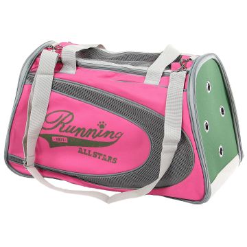 Hund- & Katzen-Tragtasche Allstars pink