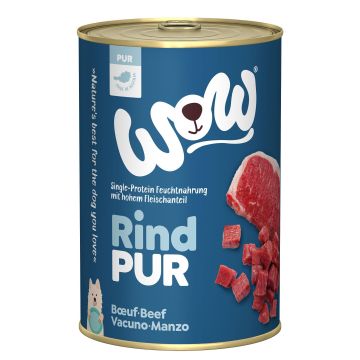 WOW Pur Rind Single Protein 400g