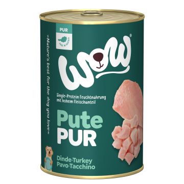 WOW Pur Truthahn Singel Protein 400g