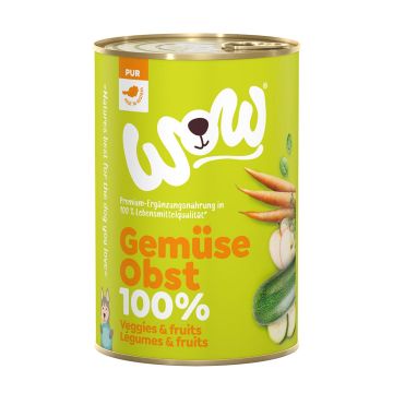 WOW 100% Gemüse & Obst 400g